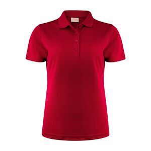 Printer RED Womens/Ladies Smash Polo Shirt / Red